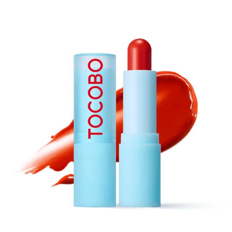 TOCOBO - Bálsamo Labial Glass Tinted Lip Balm 13 Tangerine Red Tocobo