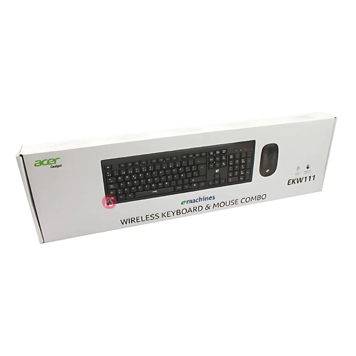 ACER - Kit Teclado + Mouse Inalámbrico Usb Acer EKW111 - PS
