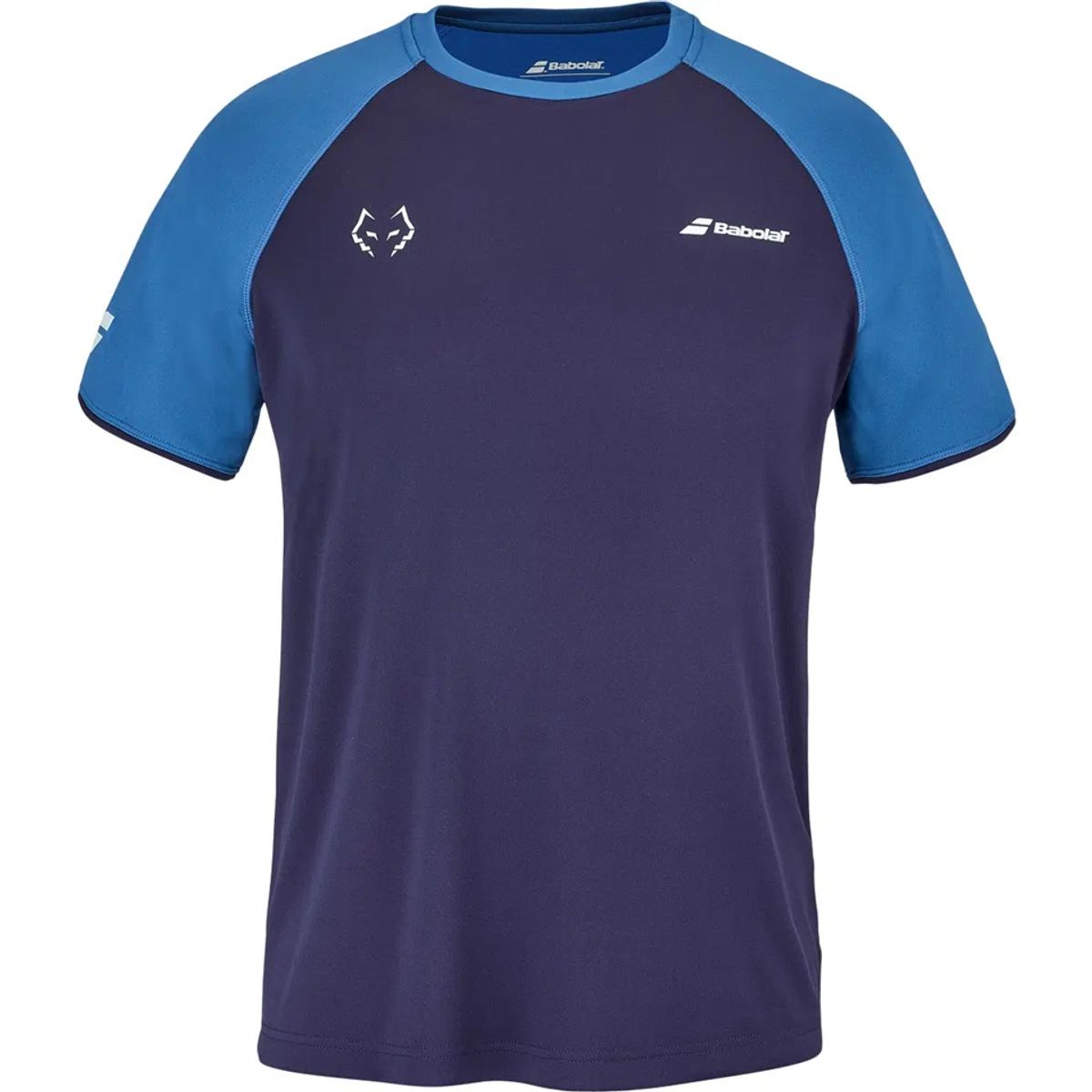 BABOLAT - Polera Babolat Crew Neck Tee Juan Lebron Azul Tenis Padel