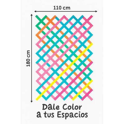 Imagen 2 del producto PACK 3 unidades: Enrejado 110x180 cm sin marco