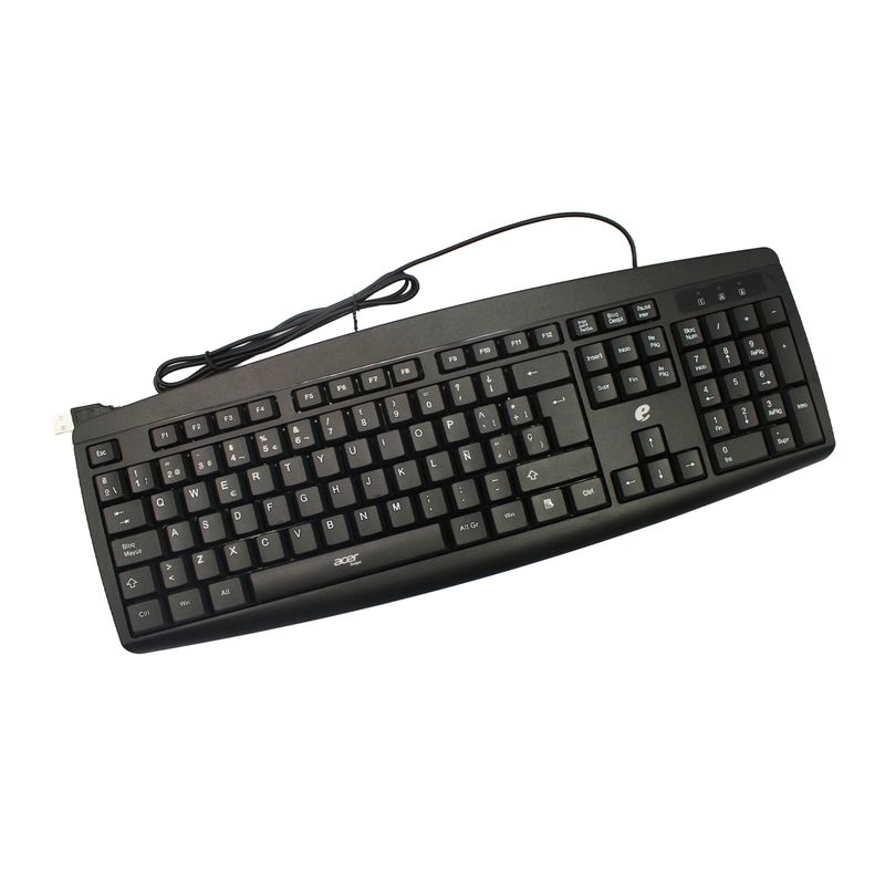 ACER - KIT TECLADO + MOUSE ACER USB  ACER EAK040 NEGRO - PS