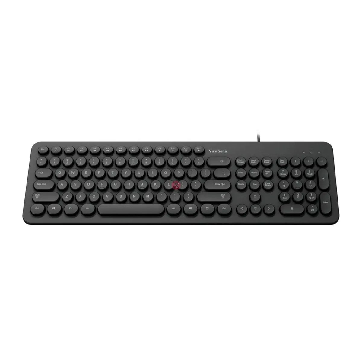 VIEWSONIC - Teclado Pc Usb Teclas Redondas Viewsonic KU334 - PS