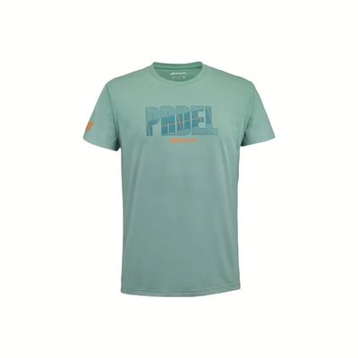 Imagen 1 del producto Polera Padel Cotton Tee Verde Tenis Padel