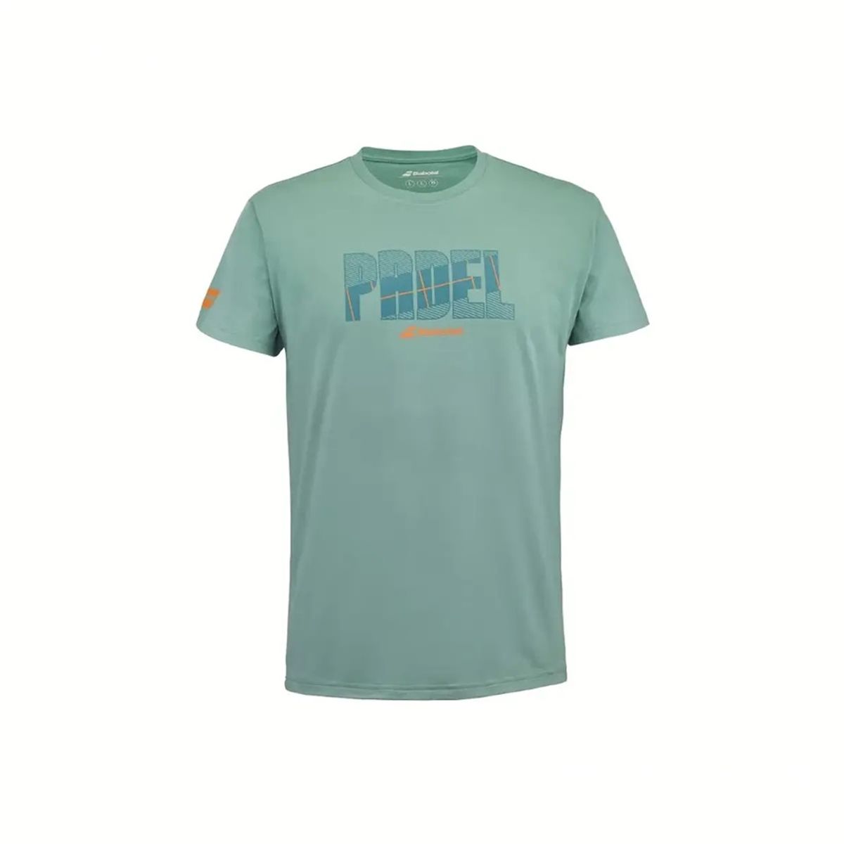 BABOLAT - Polera Babolat Padel Cotton Tee Verde Tenis Padel