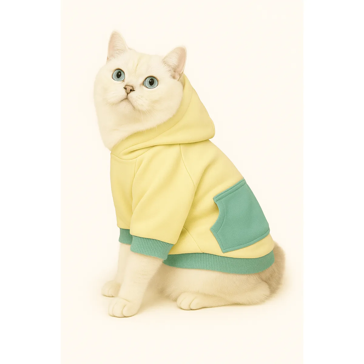 GENERICO - Hoodie poleron para gatos talla S