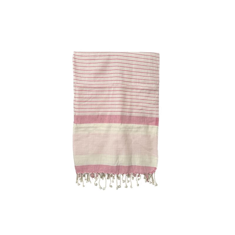 TURKUAZ - Toalla pareo Oludeniz rosa 1 m x 1,70 m