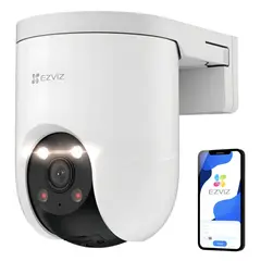 EZVIZ - Cámara Outdoor Giratoria 360° H8 Pro 2k Wi-fi Alexa