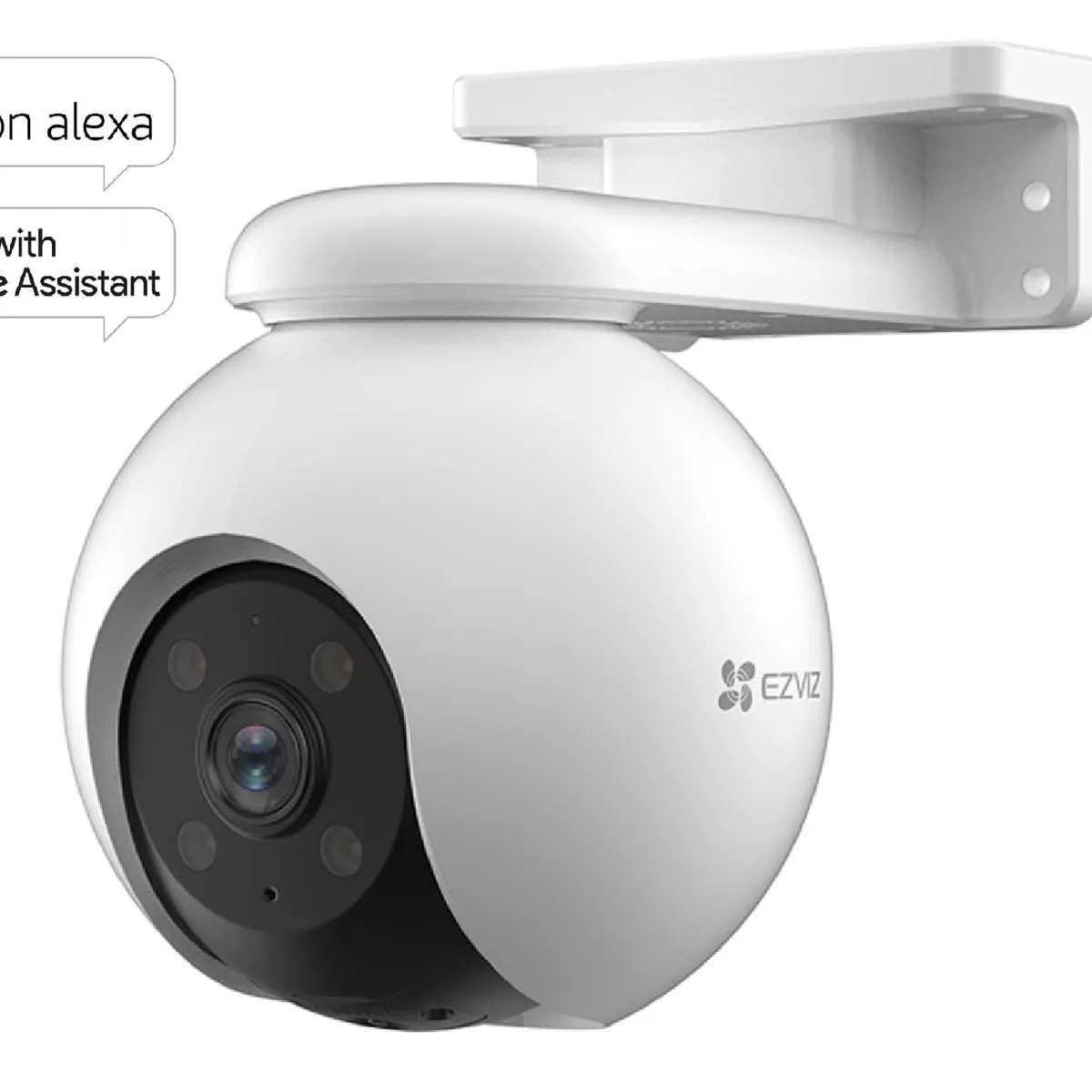 EZVIZ - Smart Cámara Outdoor Giratoria 360º Ezviz H8 Pro 2k Cableada