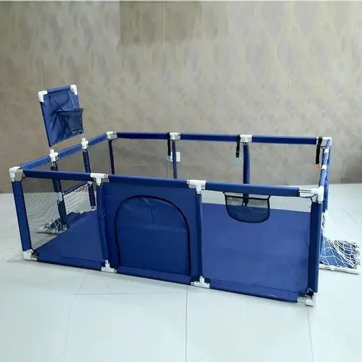 GENERICO - Corral de Seguridad Para Bebes Rectangular Azul180x120