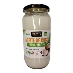 GENERICO - Aceite De Coco Orgánico Extra Virgen 1lt Secreto Del Huasco