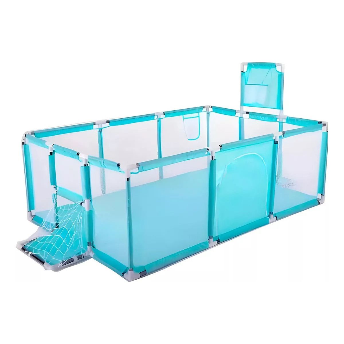 GENERICO - Corral de Seguridad Para Bebes Rectangular verde 180x120