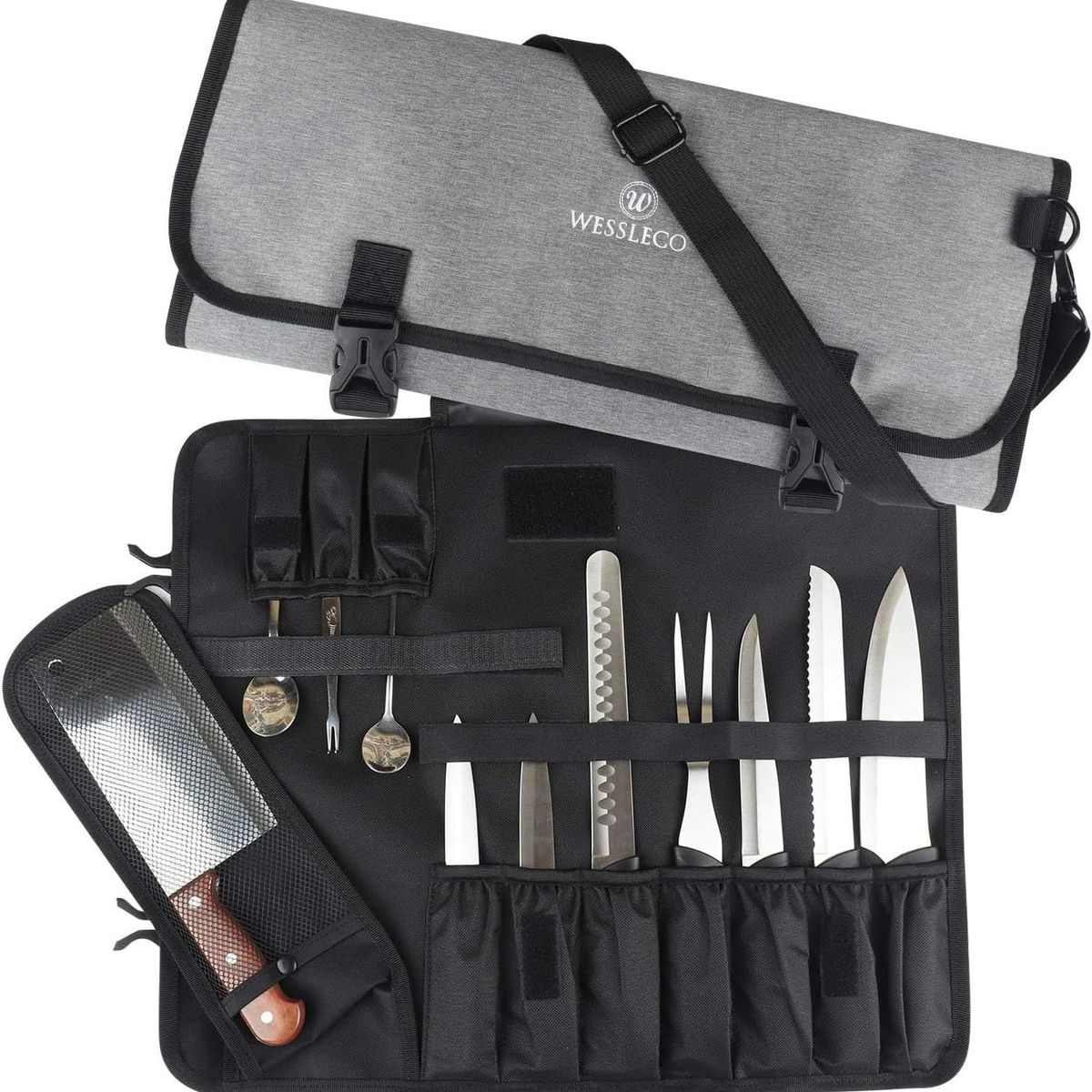 ATURE - Bolso Porta Cuchillo Cocina Chef Parrilla Asado Picnic