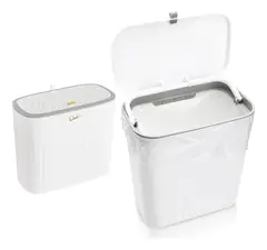 EVERSO - Basurero Plasticos De Cocina 13 Litros Papelero Basureros