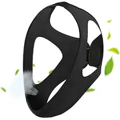 KUANGYE - Banda Ajustable Cintillo Anti Ronquido Para Apnea Roncar