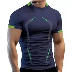 EDWINAYY - Camisetas Deportivas Compresión Secado Rápido Polera Fitness