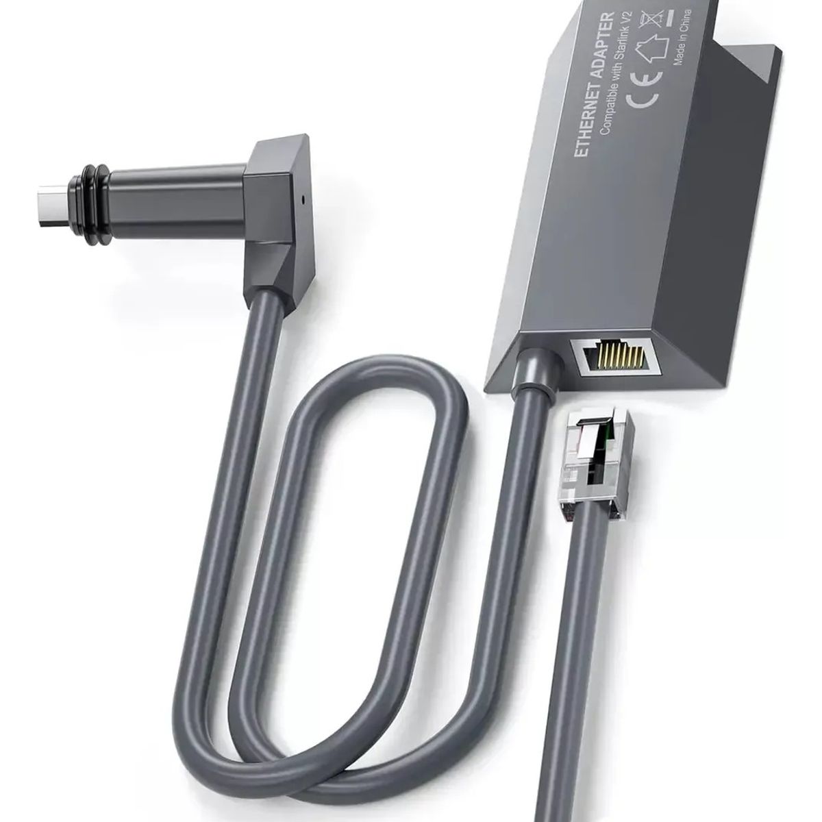 KUANGYE - Adaptador Para Starlink Internet Para V2 Gen2 Cable Ethernet Utp