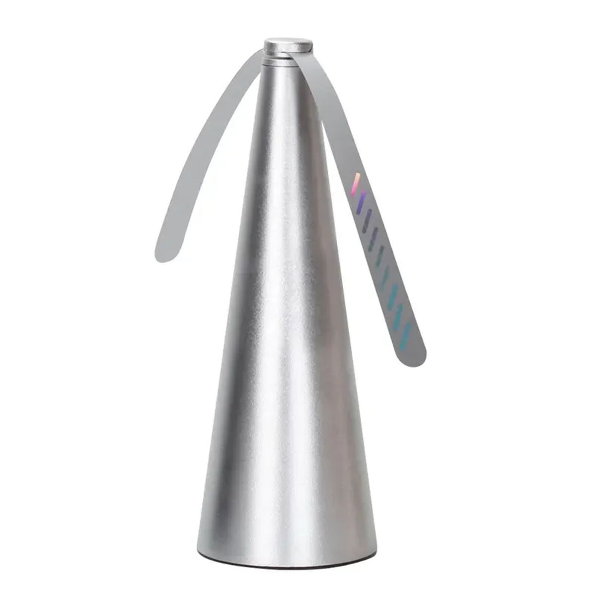 GENERICO - Abanico Ventilador Repelente De Moscas Portatil- Color Plata