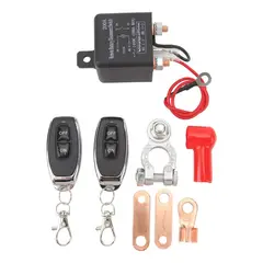 PUREPOWER - Interruptor Aislamiento Batería 12V 200A Remoto - Auto-RV
