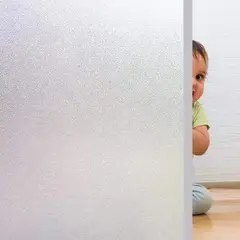 GENERICO - Empavonado Para Vidrios Blanco Privacidad Opaco Film 60cm3m