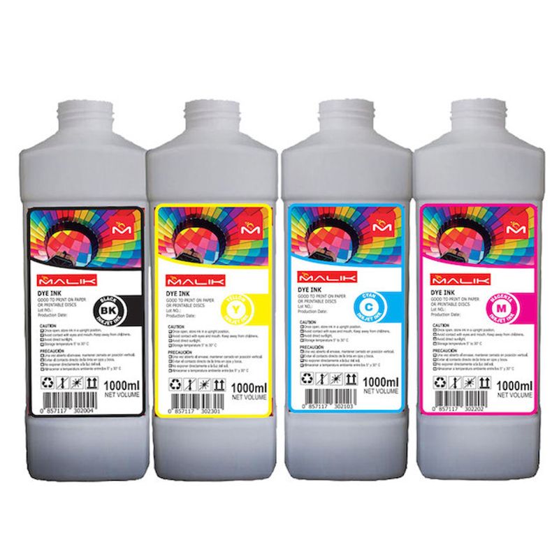 MALIK - Pack 4 Litros para Epson Ecotank L375