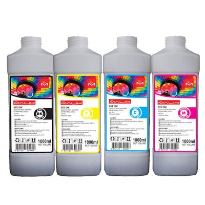 Malik Pack 4 Litros Compatible Epsn E/Tank L555 / L575 /