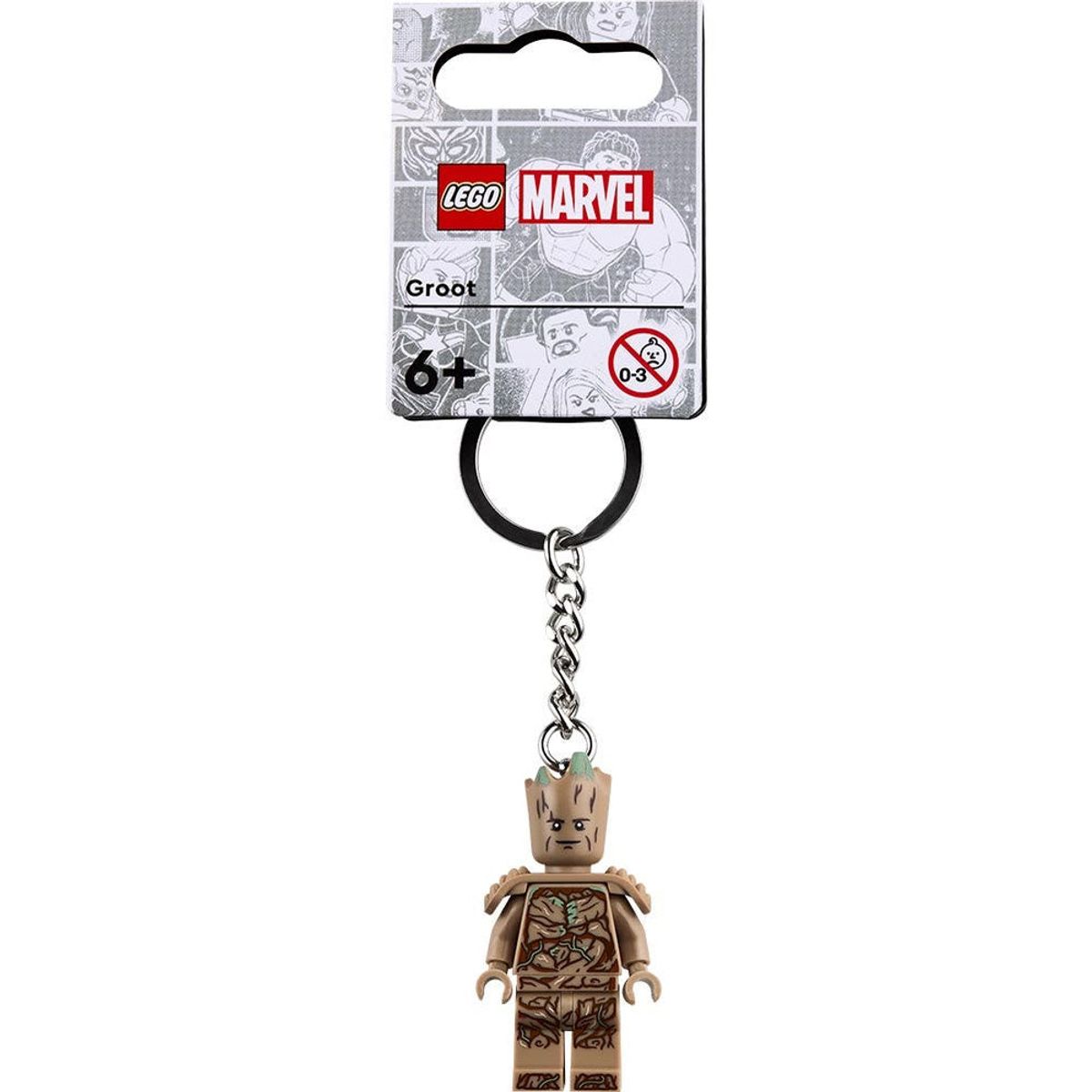 LEGO - LEGO Marvel Llavero de Groot - 854291