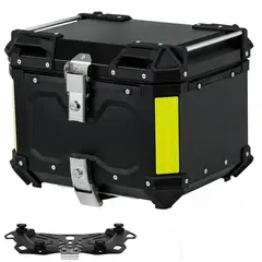 GENERICO - Maleta Para Moto Top Case Aleacion Aluminio 45 Litros