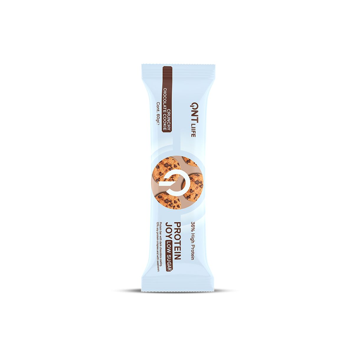 QNT - Pack x12 Barras de Proteina Joybar 60gr Cookies QNT