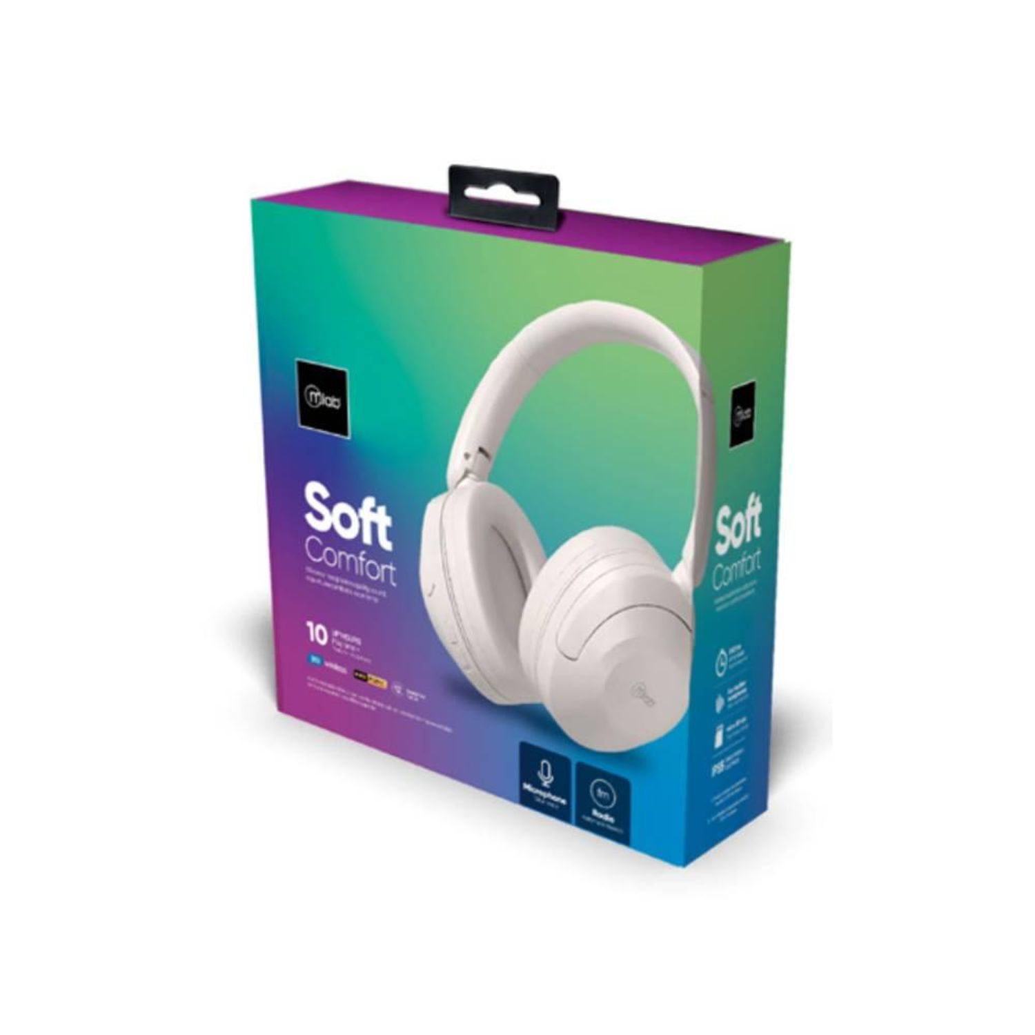 Soft Comfort Mlab Audifonos Microlab Mlab Audífono Bluetooh Tipo