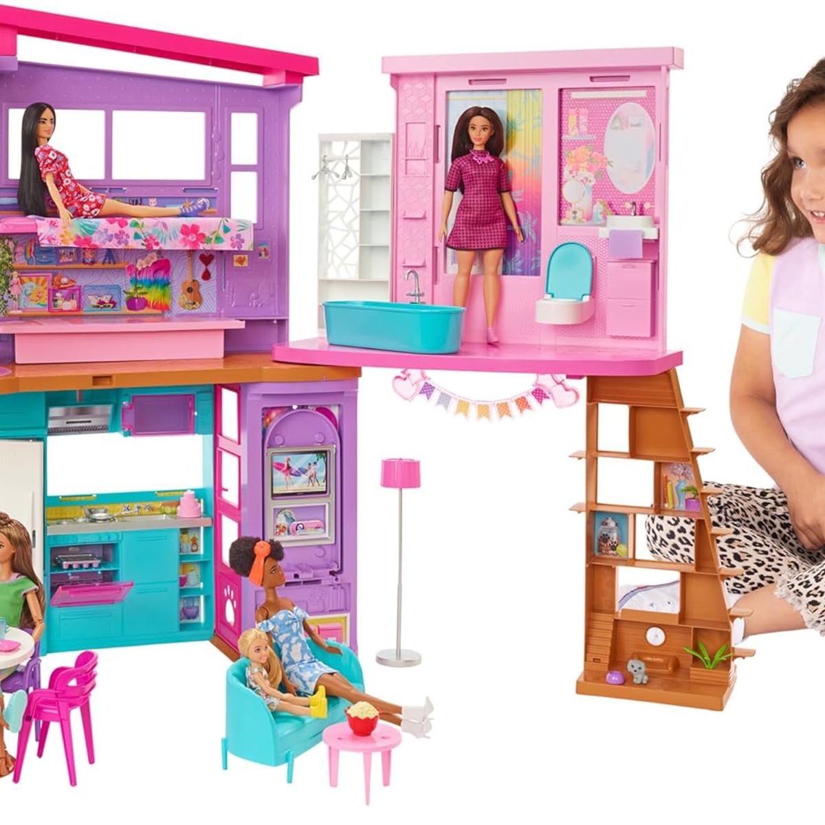 MATTEL - Barbie Casa Malibu  Explora la Mansión de Ensueño de Barbie