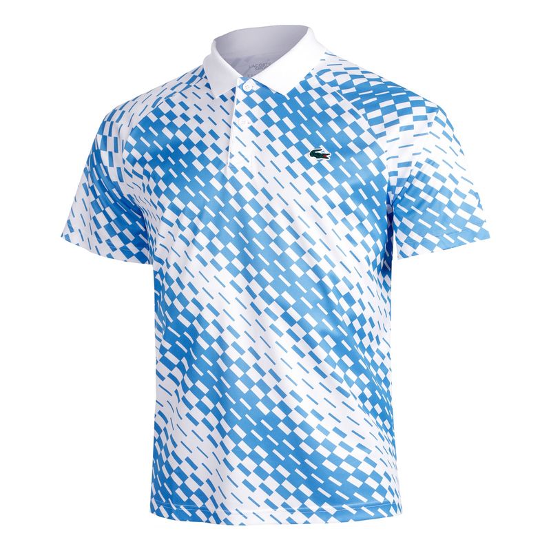 LACOSTE - Polera Lacoste Polo Novak Djokovic Blanca Tenis Padel