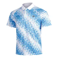 LACOSTE - Polera Polo Novak Djokovic Blanca Tenis Padel
