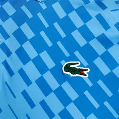 LACOSTE - Polera Polo Novak Djokovic Azul Tenis Padel