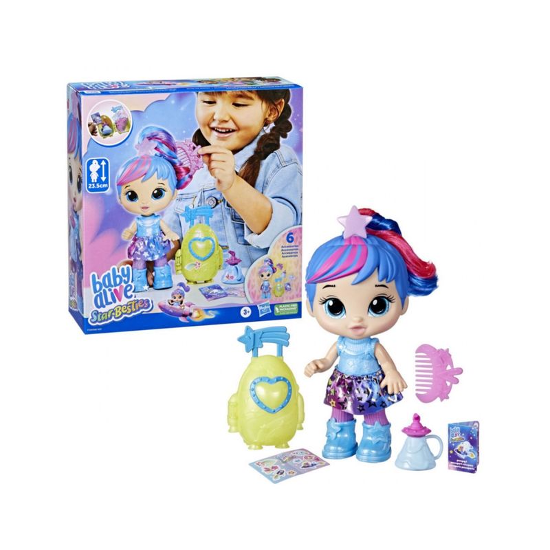 BABY ALIVE - Muñeca Star Besties Stellar Skylar Baby Alive