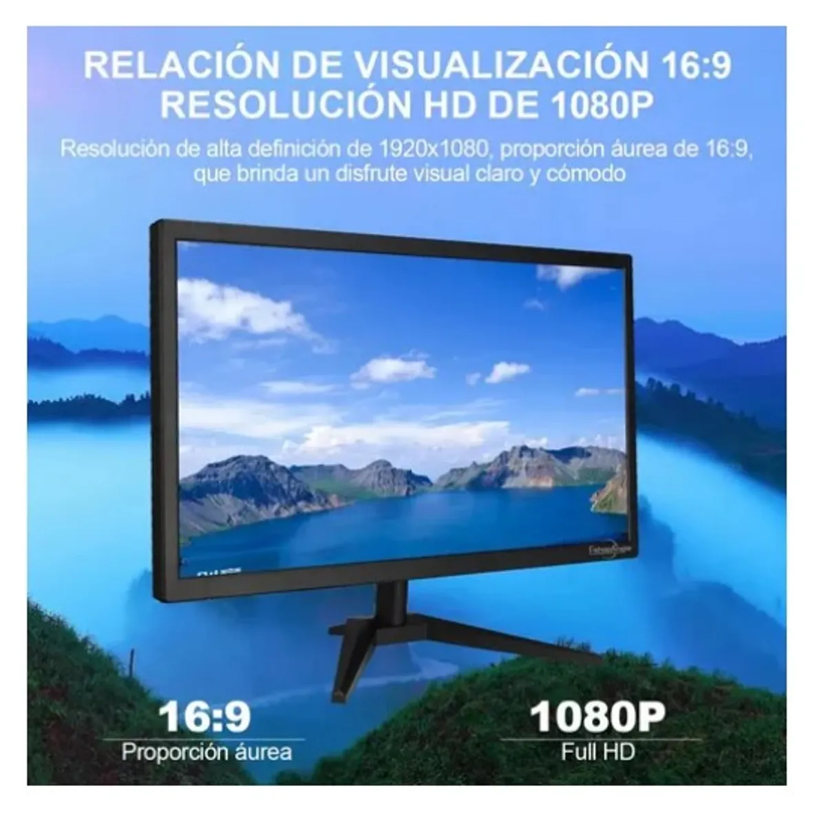 ESHOPANGIE - Monitor Pc Para Oficina 27 Hd Display 19201080 Hdmi Vga