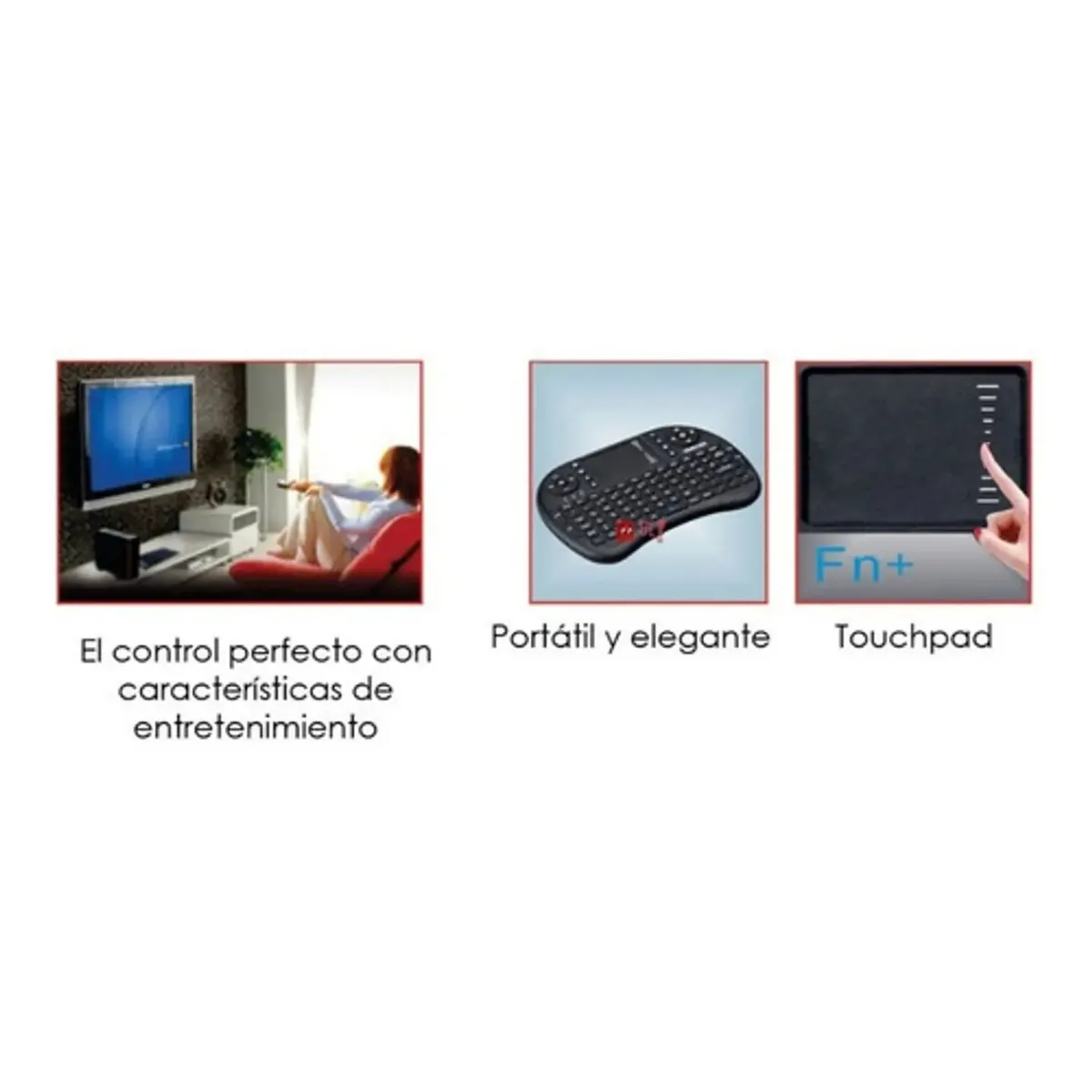 Teclado Multimedia Para Smart Tv Con Touchpad - Ps, marca DBLUE - Foto 2