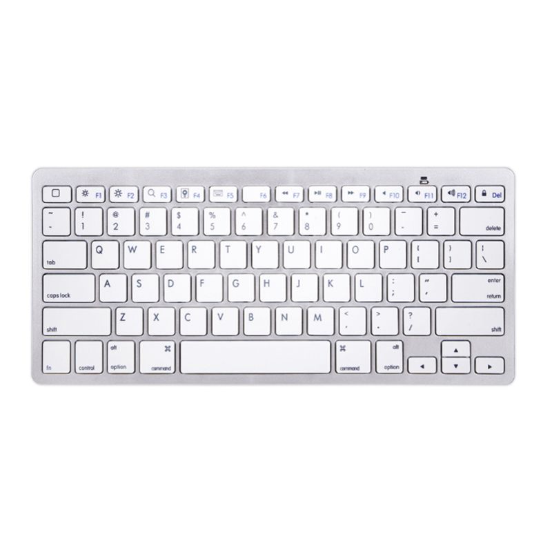 TECNOLAB - Teclado Bluetooth Ultra Slim 78 Teclas Para Tablet O Pc - Ps