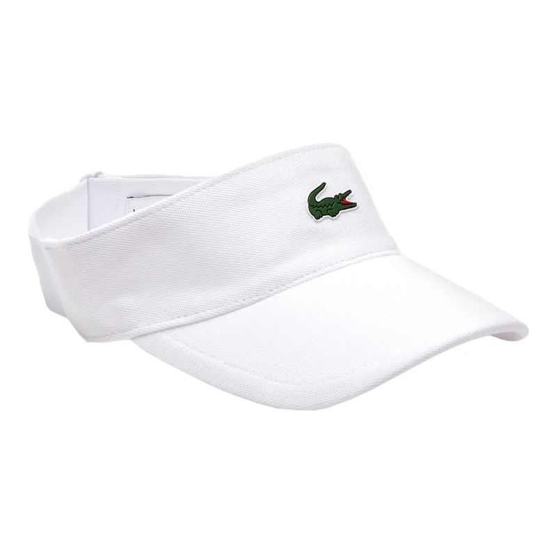 LACOSTE - Visera Lacoste Sport Blanco Tenis Padel