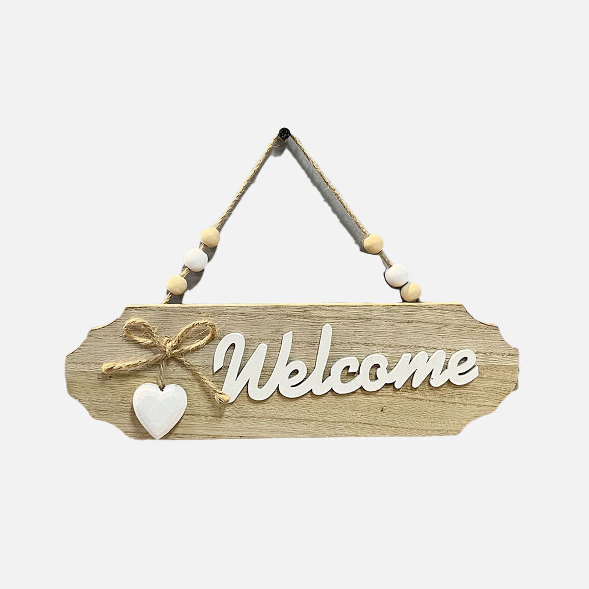 VATYERTY - 1 letrero vintage de bienvenida con temática de amor