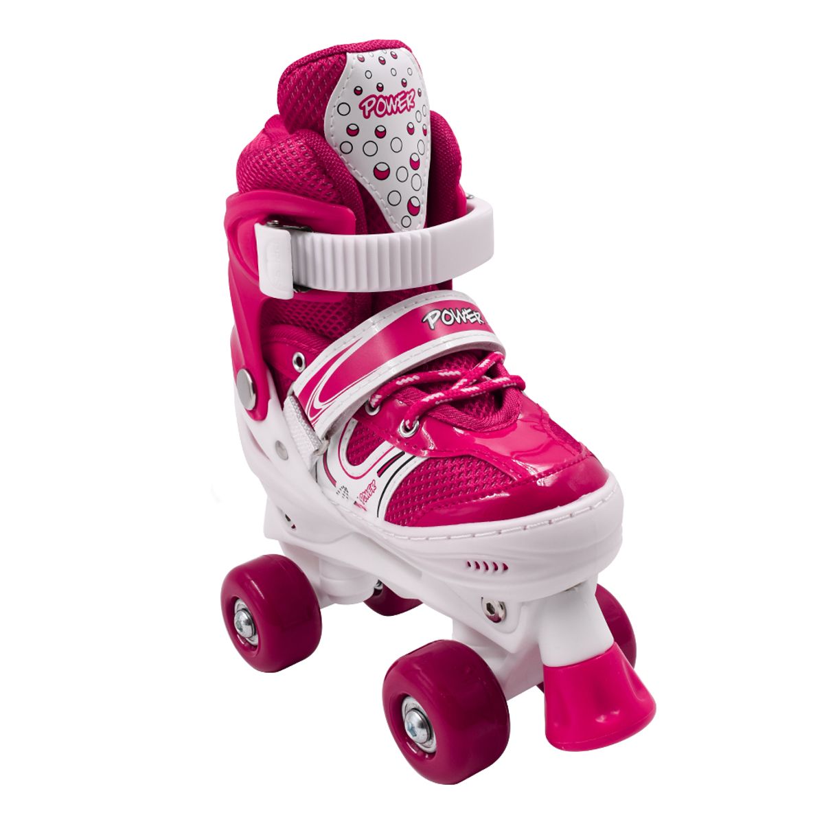 GENERICO - Patines Quad infantiles Power Pink