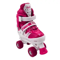 GENERICO - Patines Quad infantiles Power Pink