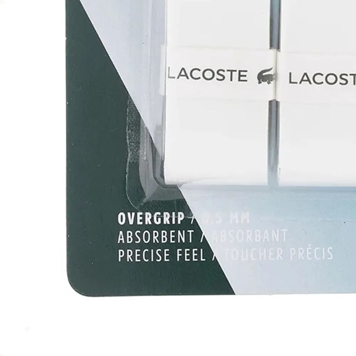 LACOSTE - Overgrip Lacoste Blanco X3 Tenis Padel