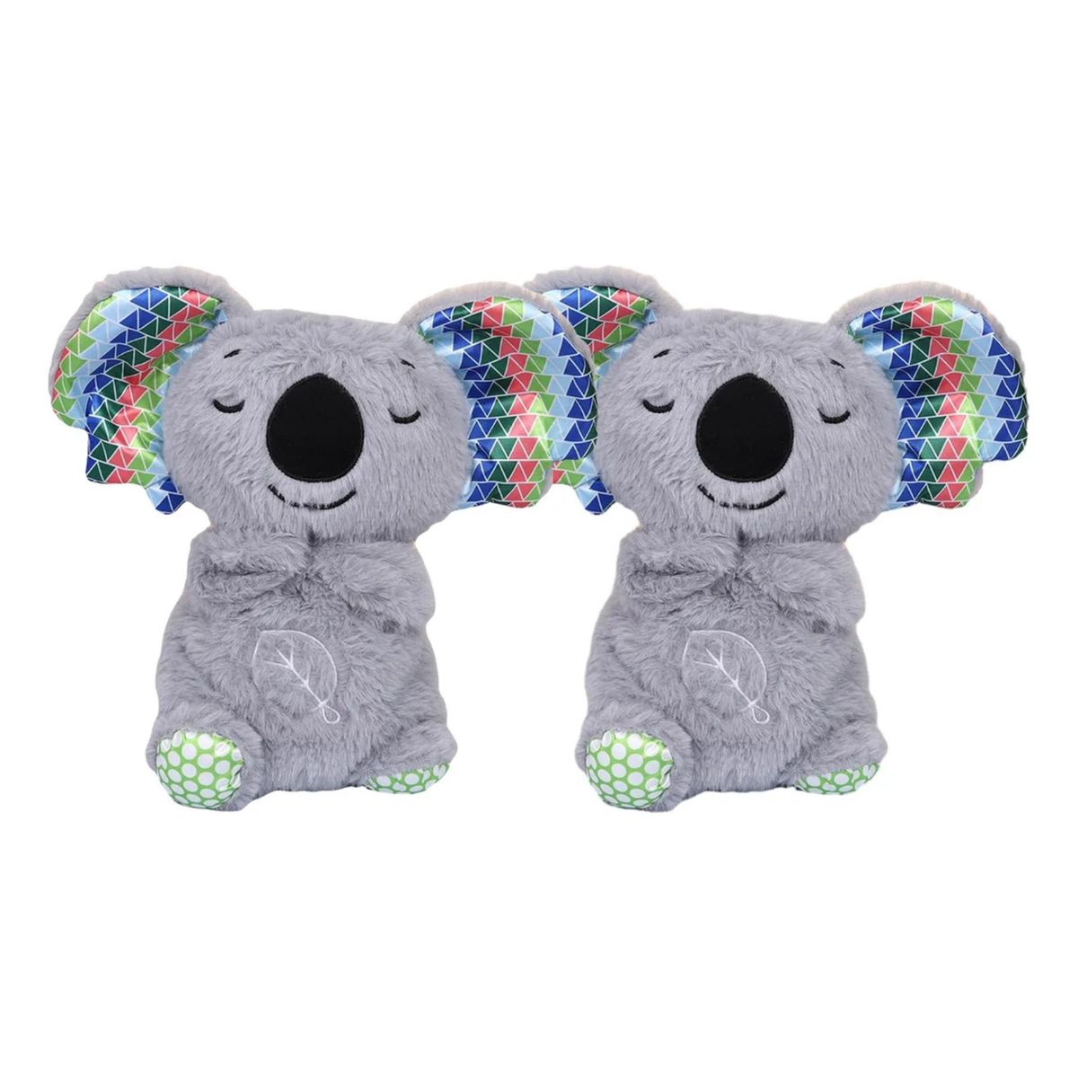 GENERICO - Pack 2 Peluche Kawaii Relaja, Ansiedad. Juguete Luz Y Sonido Koalas 392