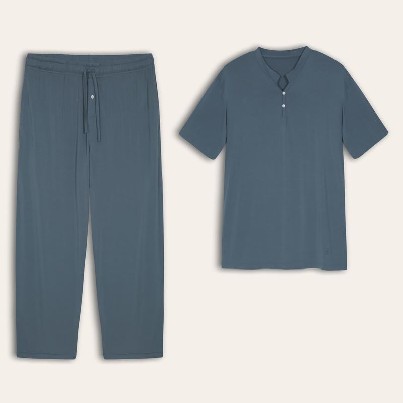 HYPNOS - Set Pijama Hombre - Largo - Bambú - Fresco y Suave - Hypnos