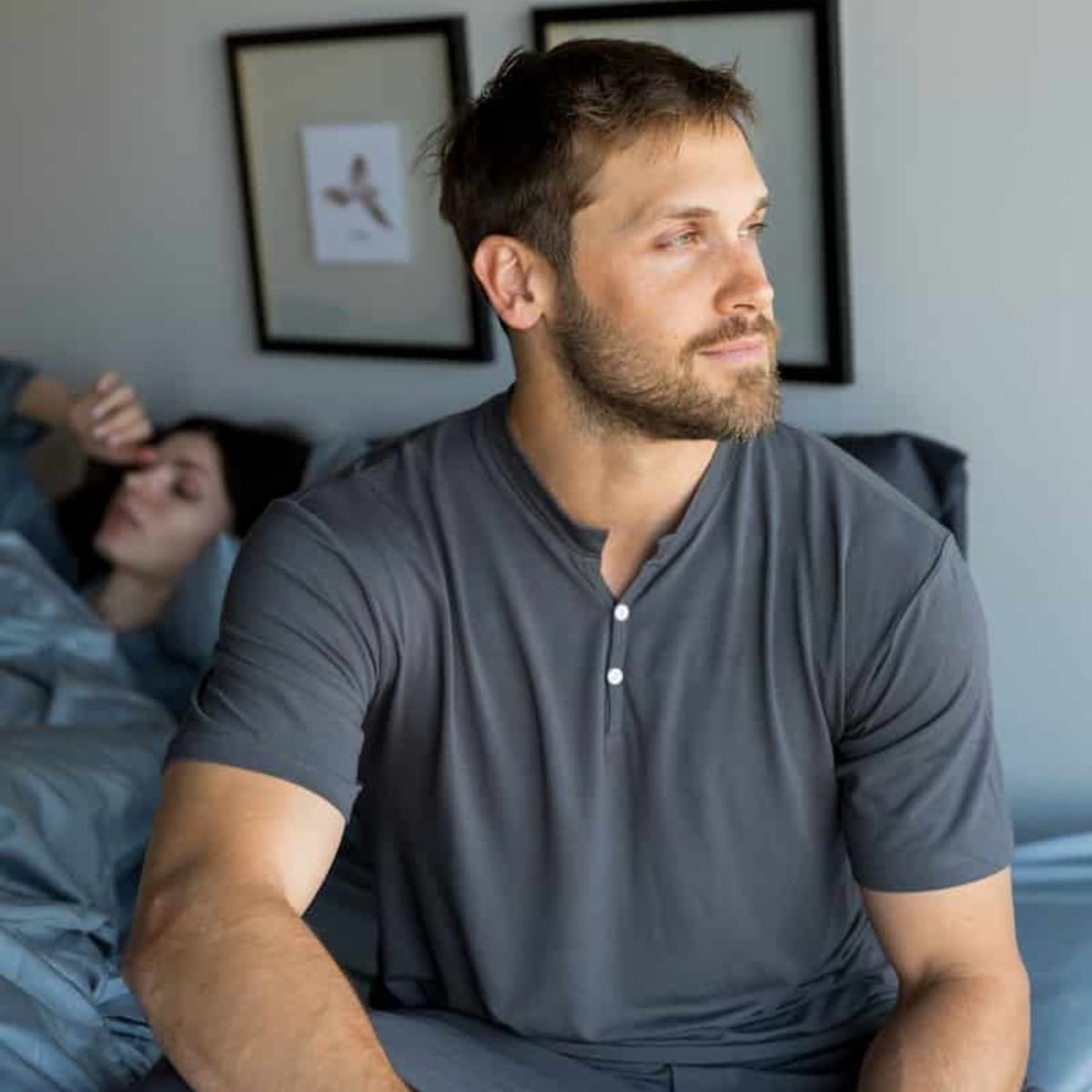 HYPNOS - Set Pijama Largo Hombre 100% Bambú Ultrasuave