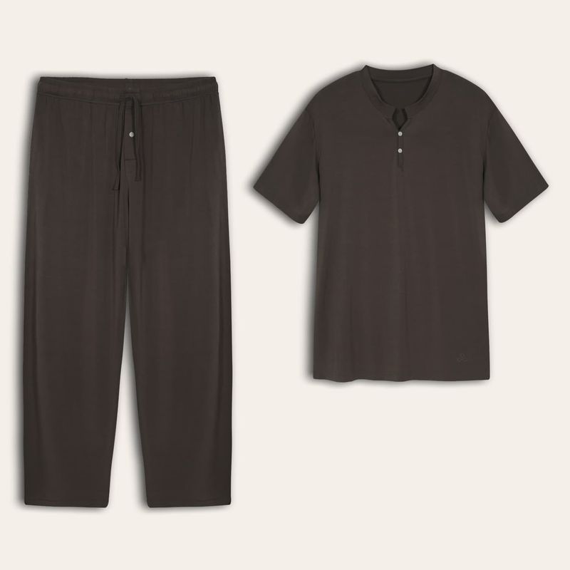 HYPNOS - Set Pijama Hombre - Largo - Bambú - Fresco y Suave - Hypnos