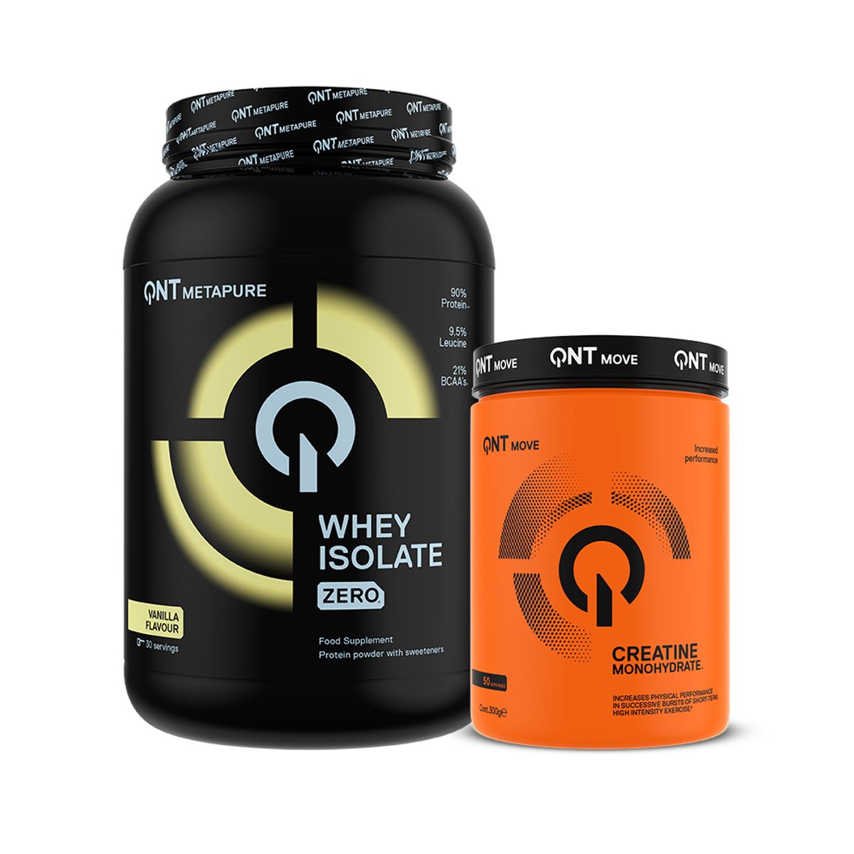 QNT - Proteina Prime Whey 908gr + Creatina 300gr Vainilla Qnt