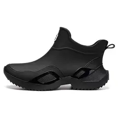 SHANDIAN - Botas de Agua Antideslizantes Hombre