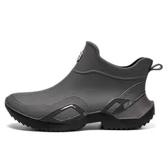 SHANDIAN - Botas de Agua Antideslizantes Hombre