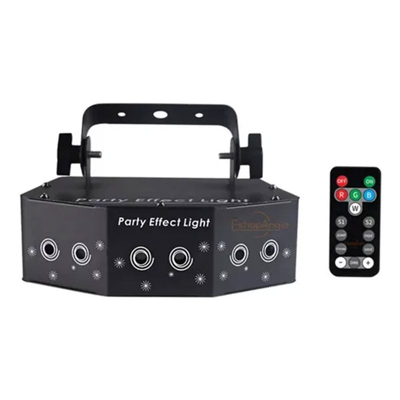 ESHOPANGIE - Laser Party Light 6 Ojos Led Iluminación Eshopangie 220v